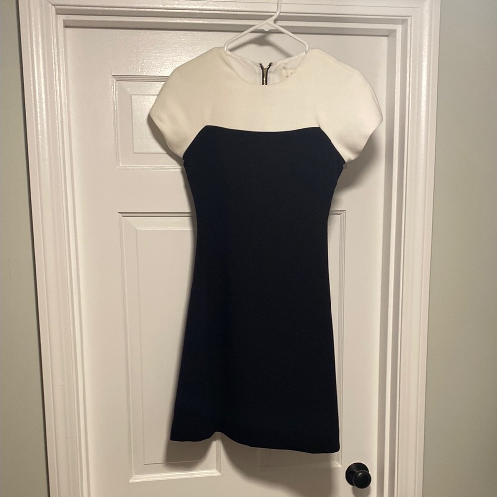 Kate Spade Black and White Mini Dress